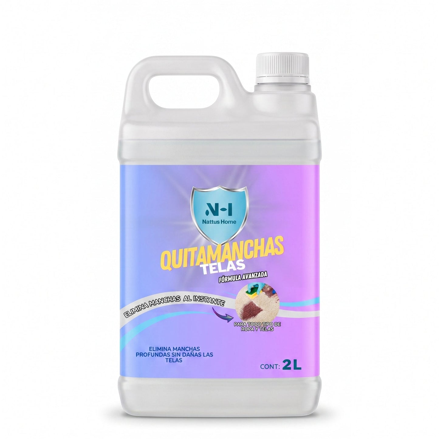 Quitamanchas Telas Nattus Home 2L